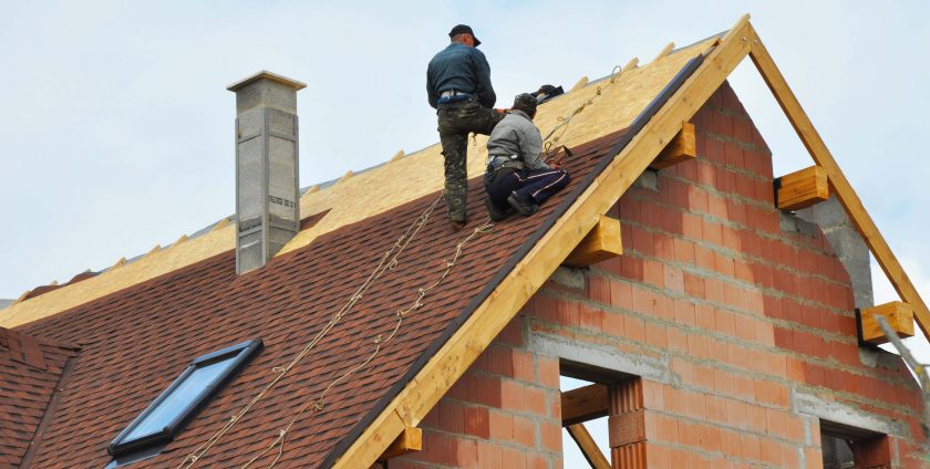 Skylights on roof